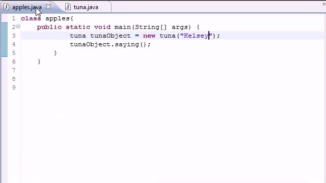 Java Programming Constructors