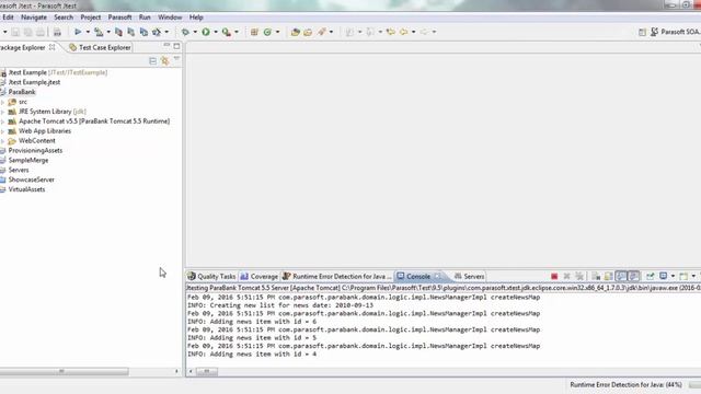 Parasoft Jtest - Application Code Coverage