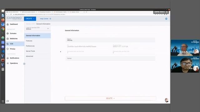 Webinar - Carbonio Community Edition Admin Panel