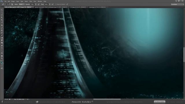Life in Mars (#Photoshop CS6)