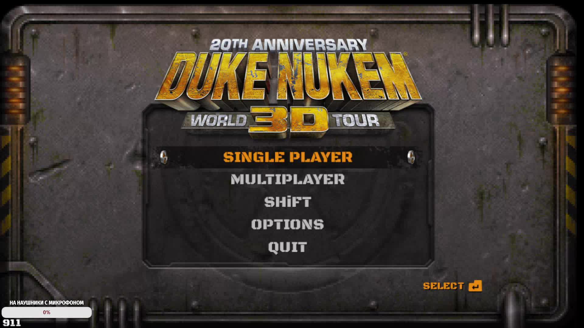 Duke Nukem 3D - 20th Anniversary World Tour без комментариев | играю на PC .
