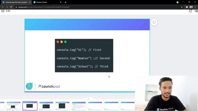#23 | Asynchronous JavaScript ( Waiting for a Timeout ) | Newton School | Gagan