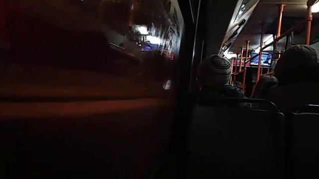 Автобус Минска МАЗ-103,гос.№ АВ 3896-7, марш.90 (28.12.2018)