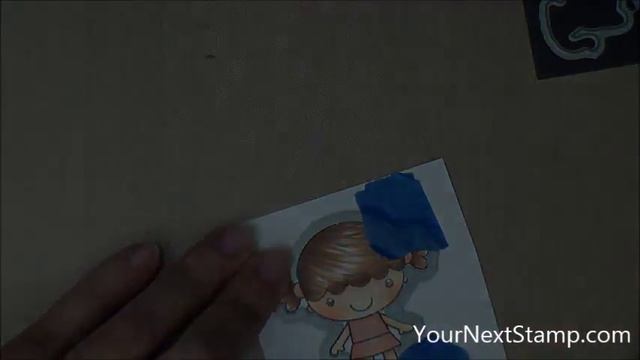 YNS Phoebe With Her Wagon Card
