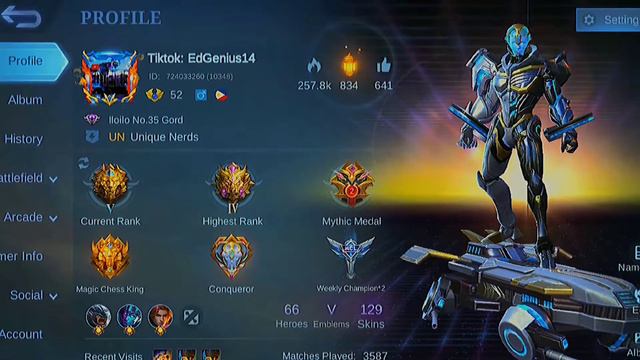 Road To 1M Charisma and Top 1 PH Gord |ED GENIUS