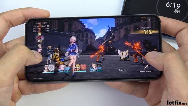 Samsung Galaxy S23 Honkai: Star Rail Gaming test
