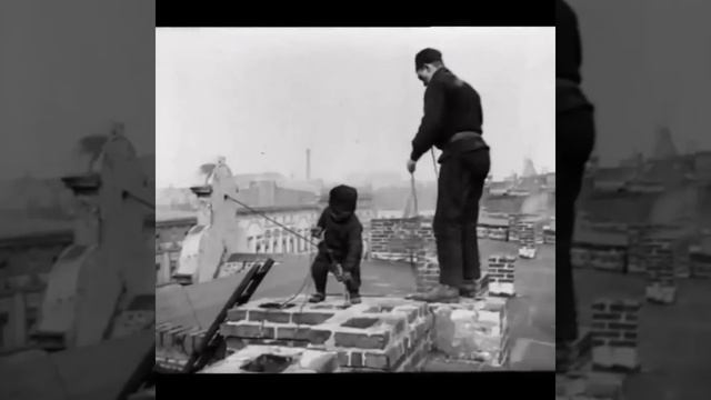 Трех летний трубочист. Лондон, 1933 год.