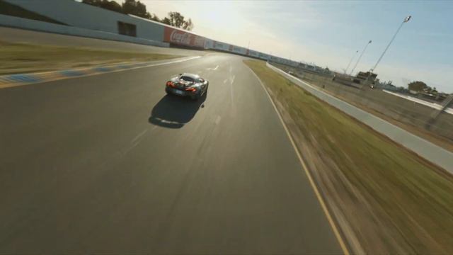 McLaren 600 LT at Sonoma Raceway (fpv drone)
