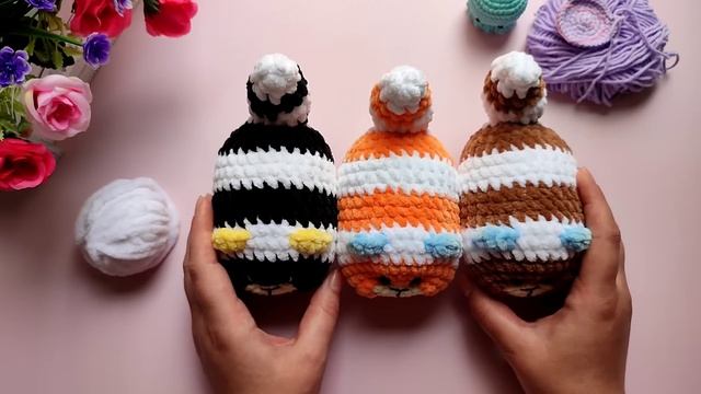 Срочно нужно было ехать / Новые продажи вязаных игрушек / Кого связала за последние дни