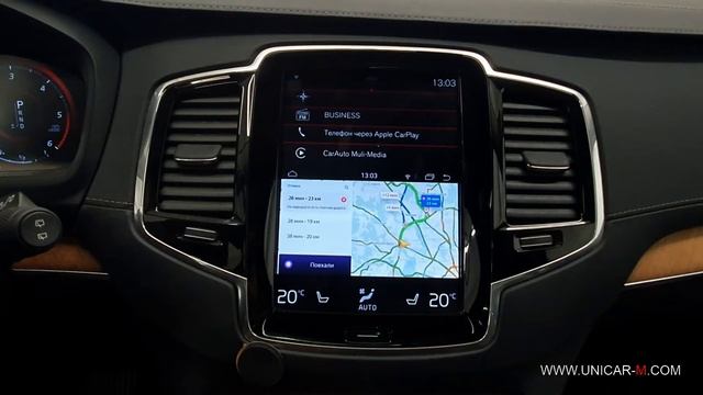 Адаптер Picasou2 для потоковой передачи Android через штатную систему CarPlay (Volvo).mp4