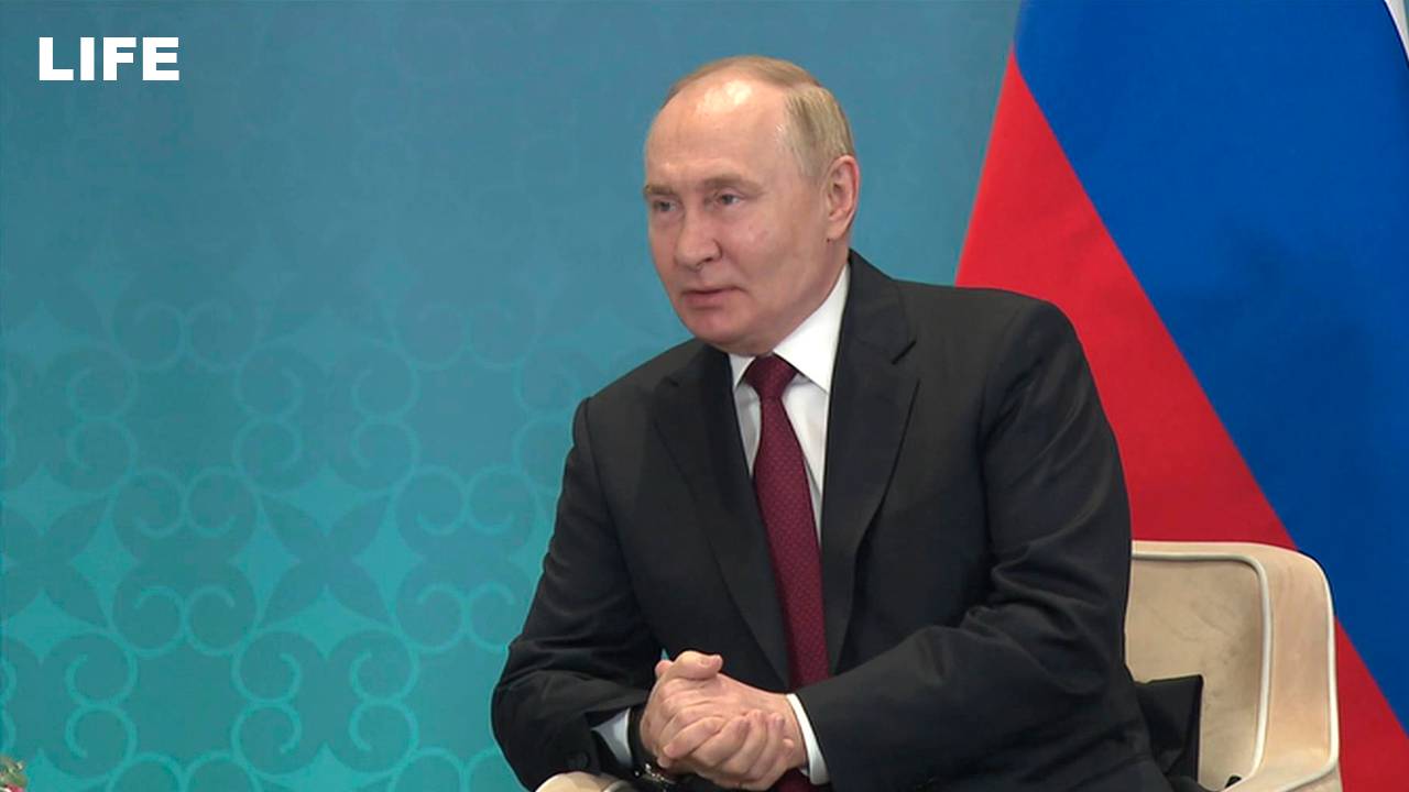 Путин проводит переговоры с и.о. президента Ирана