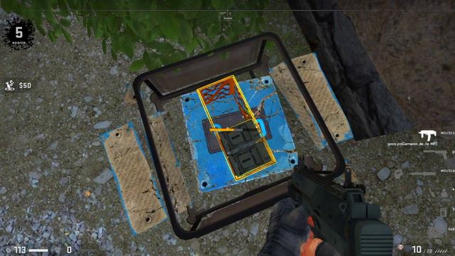 Куда делись мои патроны, запретная зона в CS GO.