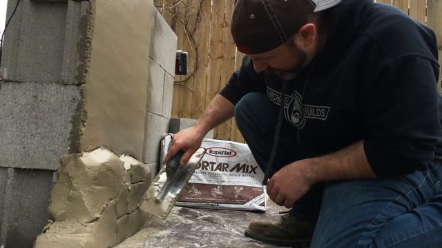 How to PARGE and SCULPT with Rapid Set Mortar Mix (Part A)