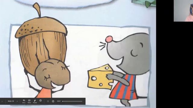 Cathy the Mouse is sad at Night - read by Anna