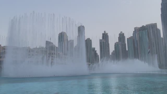 Поющие фонтаны Дубай