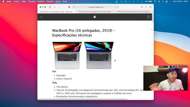 Analise & Review - Macbook Pro 2019 Intel i7 16GB 512SSD AMD RADEON PRO 4GB #live002
