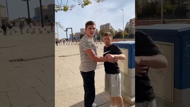 пьяные Украинцы в Мадриде???