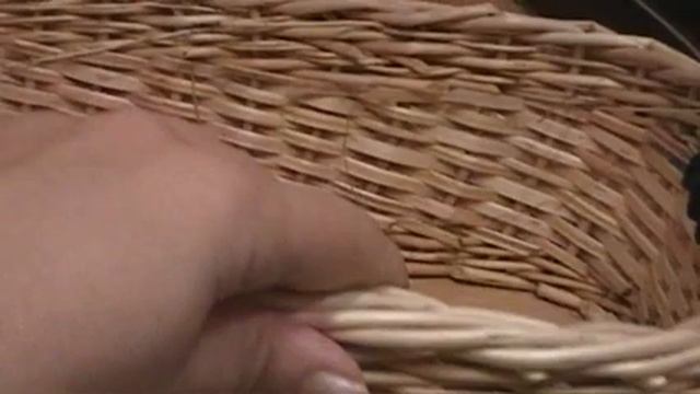 Плетение из лозы.Большой лоток для чаепития и пирожков.Часть 8