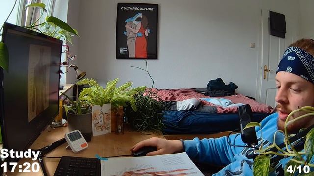 Study with me ? Pomodoro 50/10 ? 10hours