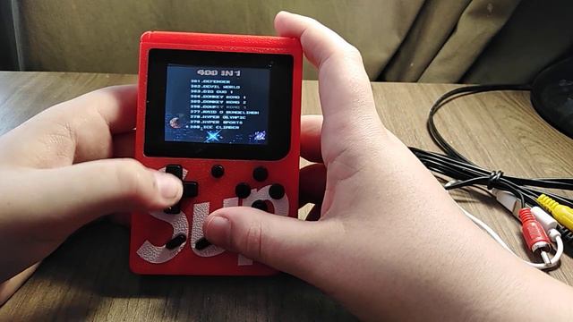 распаковка приставки SUP game Box