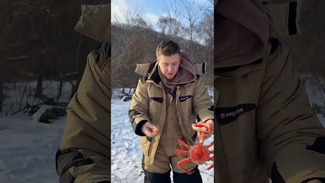 Как  крабов ловят во Владивостоке