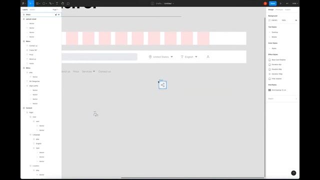 Figma Tutorial: Building a Header Navigation Menu with Variants and Responsive Components