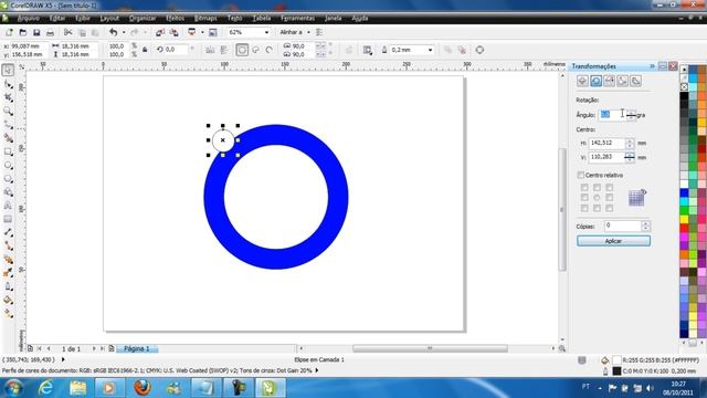 Corel Draw x5 engrenagem 3d.mp4