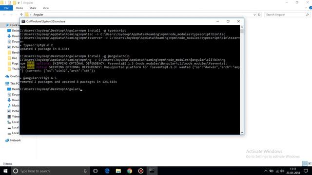How to Set Up Angular 2 or 4 or 5  in your Local
