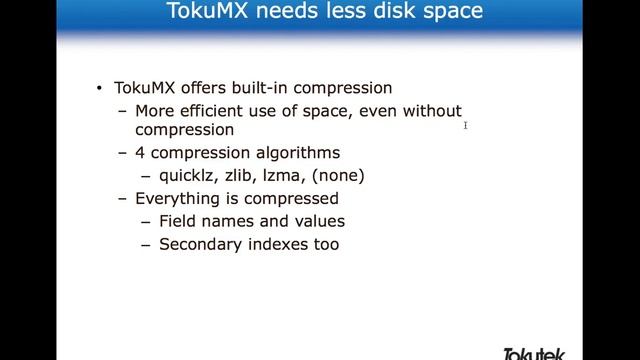 Get More Out of MongoDB with TokuMX