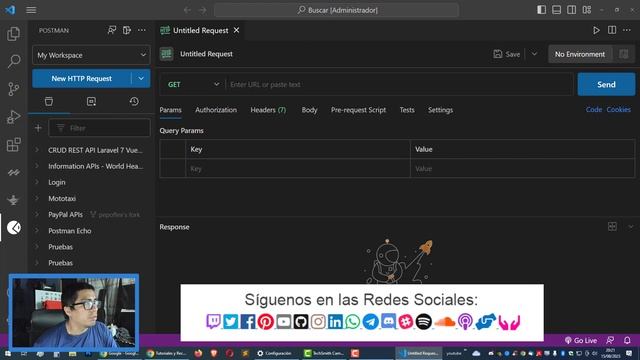 COMO USAR POSTMAN CON VISUAL STUDIO CODE