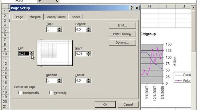 Formatting Spreadsheets for Printing