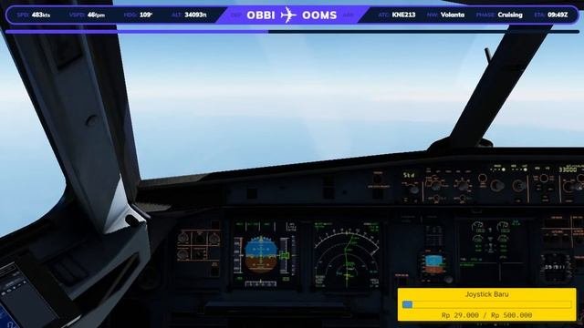?LIVE | WORLD FLIGHT 2023 | BAHRAIN -- MUSCAT| OBBI - OOMS | A320 Neo | Live On Vatsim And Volanta.