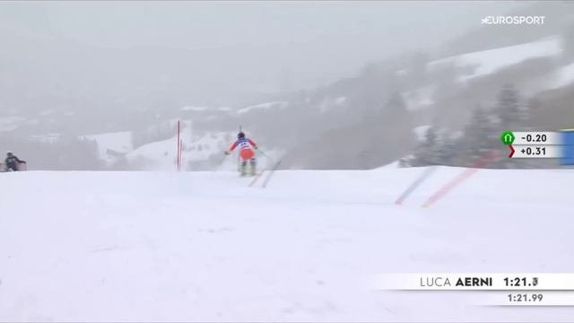FIS Alpine Ski World Cup - Mens Slalom  Run 2 - Aspen USA - 2024