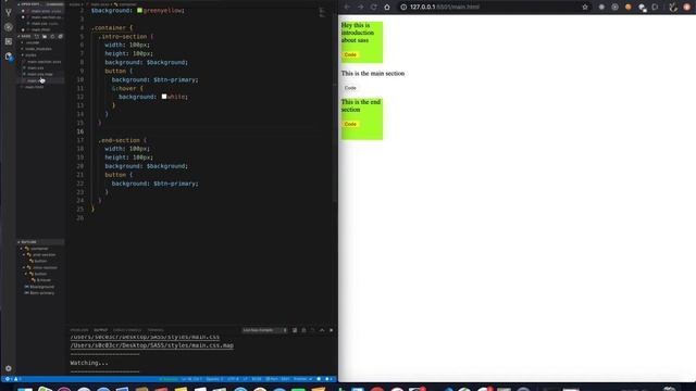 SASS crash course in 20 minutes