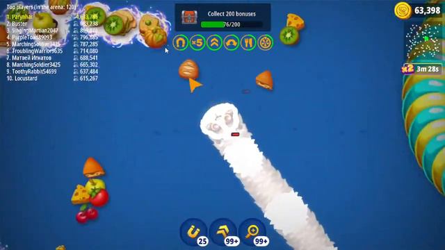 Worms Zone Control Map 100%