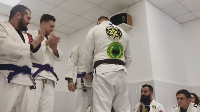 Promotion in Ribeiro jiu-jitsu Russia