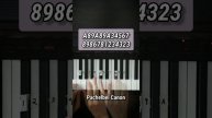 Pachelbel - Canon in D piano tutorial