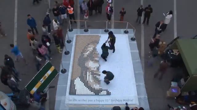 Jacobs Coffee - Nelson Mandela Mosaic