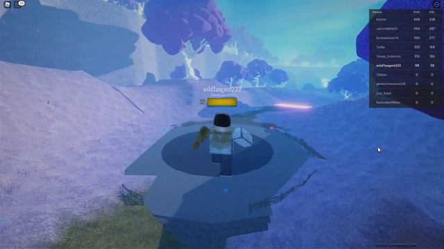 Trying to play as Thanos - Untitled Combat Demo (Roblox)