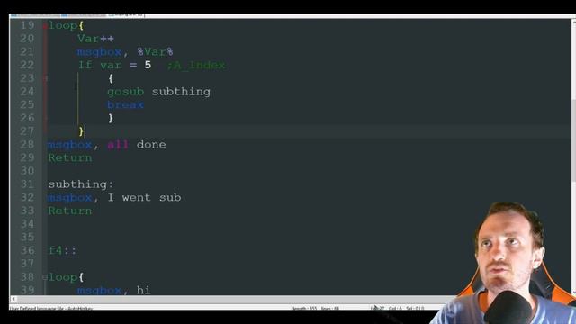 AutoHotkeys Intro 15 - Loops
