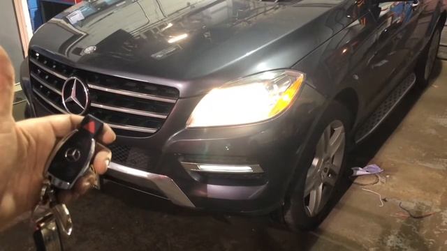 Mercedes ML remote start with Drone mobile smartphone control