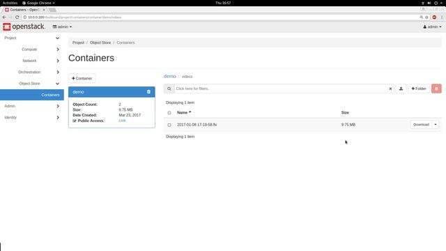 Basics of Openstack Swift Object Storage