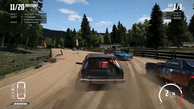 More Wreckfest  - Best AI names in Town!!