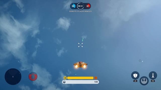 Esquadrão De Caças: Batalha De Naves Em Star Wars Battlefront - Multiplayer Online
