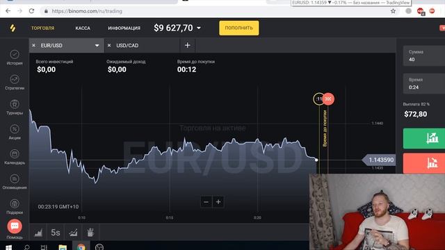 Моя самая эффективная стратегия на 1 минуту | Бинарные опционы