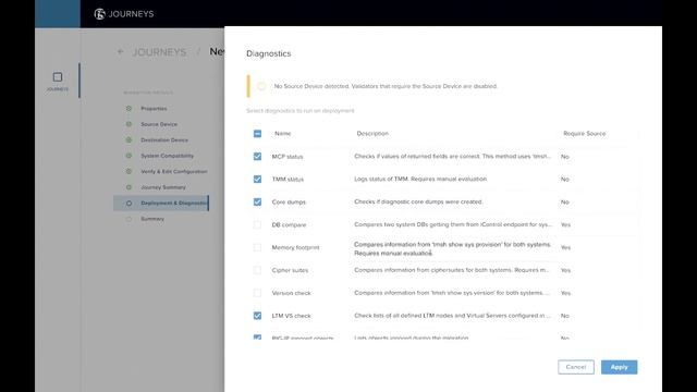 Migrate your BIG-IP Configuration using F5 Journeys App