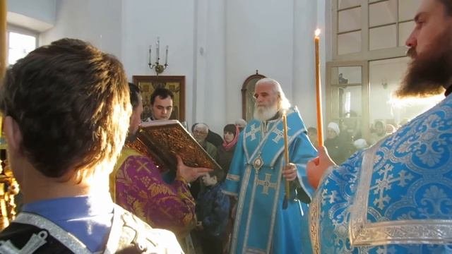 Евангельское чтение на праздник Благовещение (Всенощное бдение)