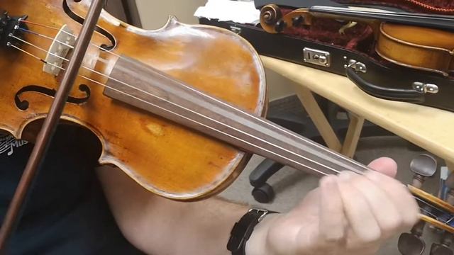SomeoneTo Watch Over Me - Jeff Taylor on a 1923 Stradiuarius German violin. Rescued by Schnefsky.