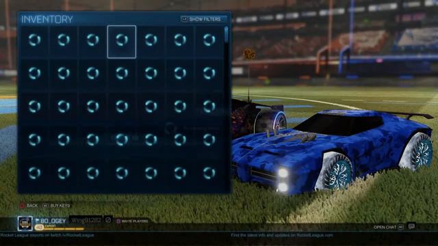 Traded in and got Titanium White Mantis  Rocket League