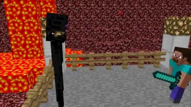 Monster School Combat - minecraft animation